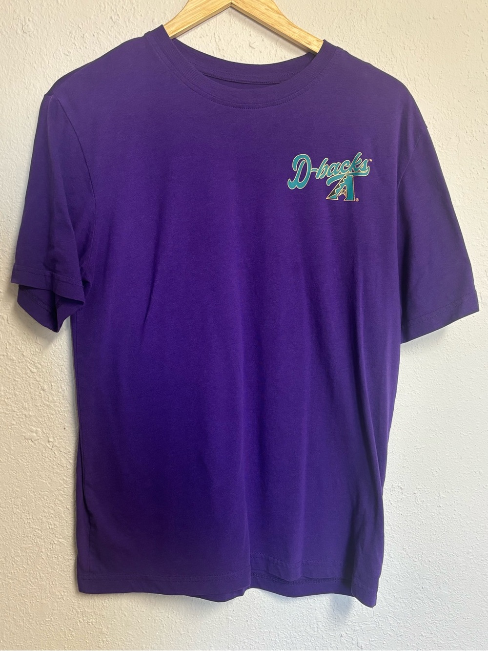 Arizona Diamondbacks Double Sided Graphic Tee Purple M